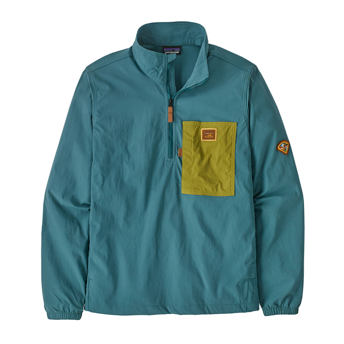 Patagonia Mens Outdoor Everyday Marsupial Pullover Wetland Blue