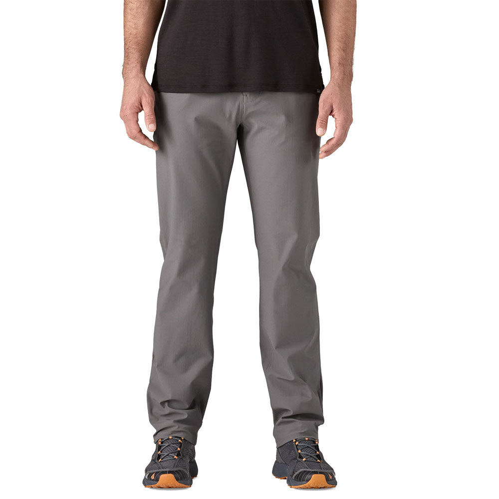 Patagonia Mens Transit Traveler 5-Pocket Pants - Regular Noble Grey