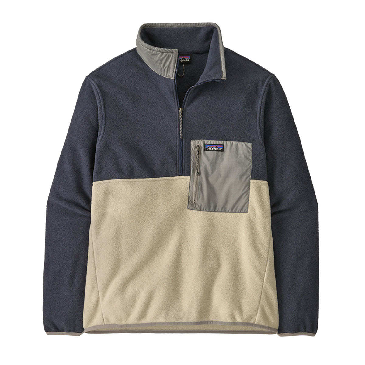 Patagonia Mens Microdini 1/2 Zip Pullover Pelican