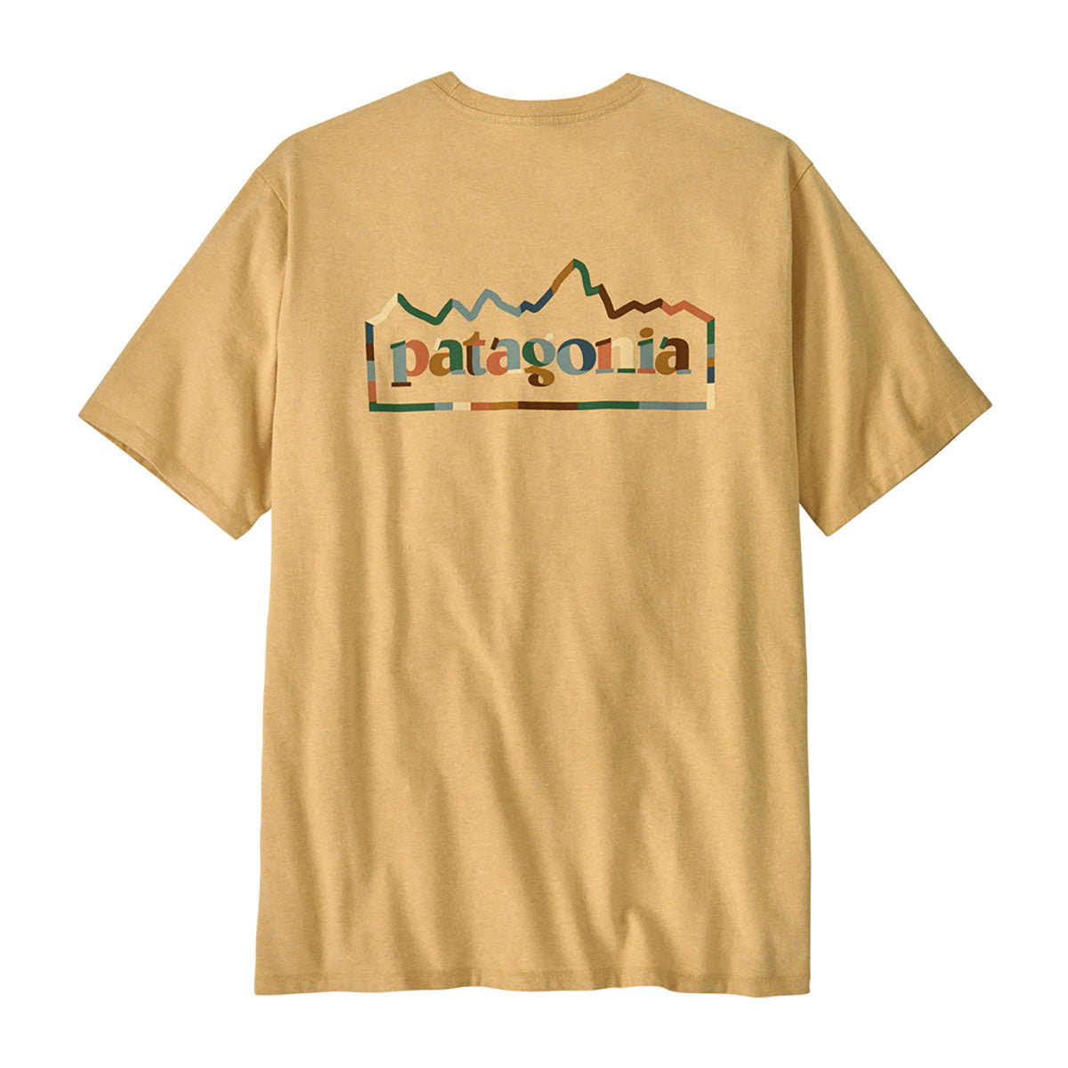 Patagonia Mens Unity Fitz Responsibili-Tee Beeswax Tan