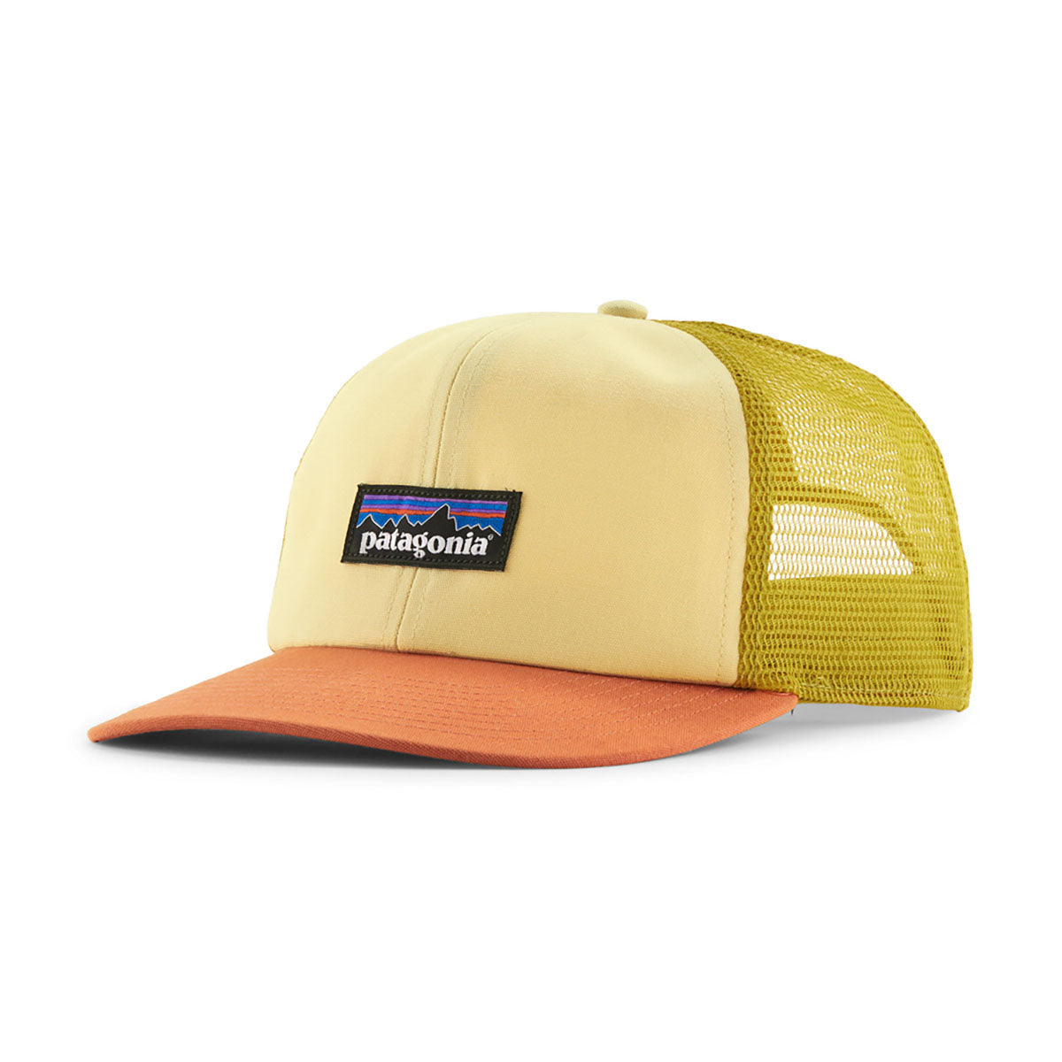 Patagonia Relaxed Trucker Hat P-6 Label: Buttercup Yellow