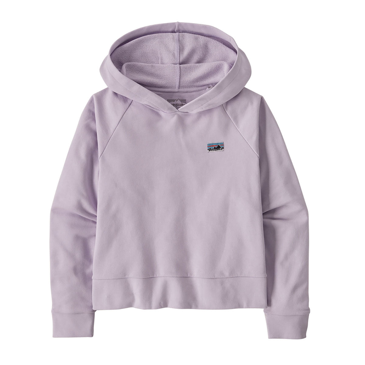 Patagonia Womens Regenerative Organic Certified Cotton Essential Hoody Foxglove Purple