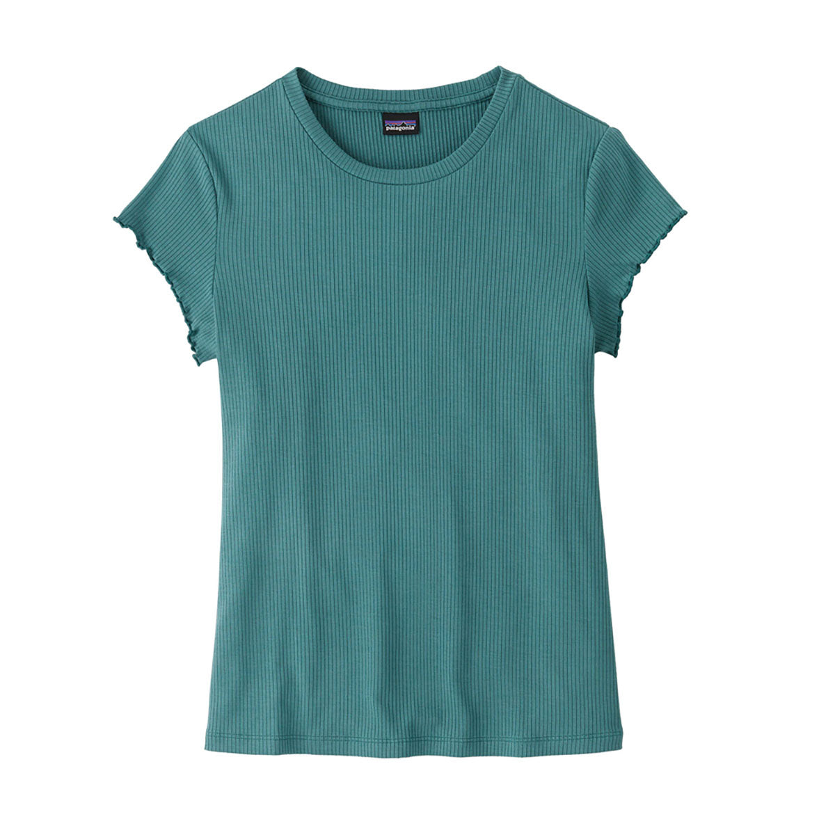 Patagonia Womens Rib-Knit Top Wetland Blue