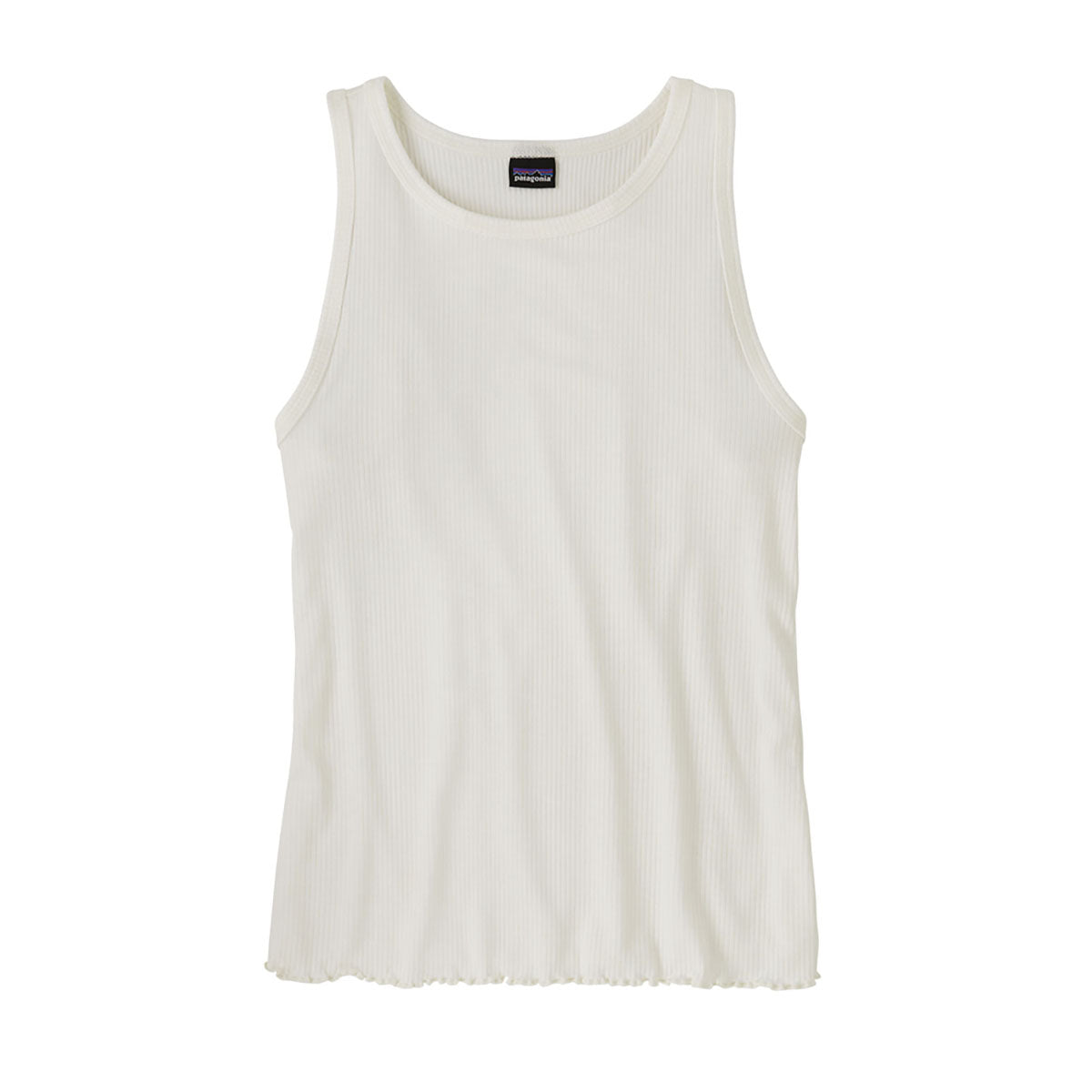 Patagonia Womens Rib Knit Tank White