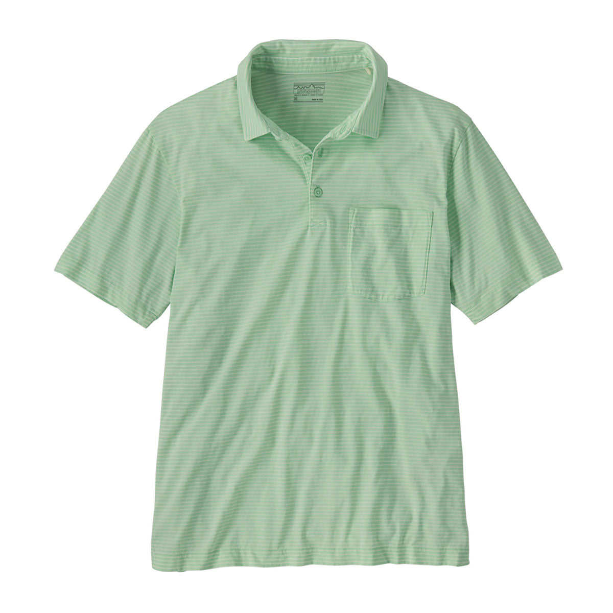 Patagonia Mens Daily Polo Seashore: Rinsed Green