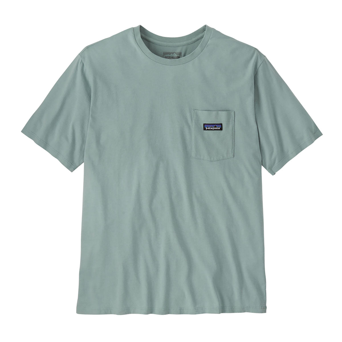 Patagonia Mens Daily Pocket Tee Thermal Blue