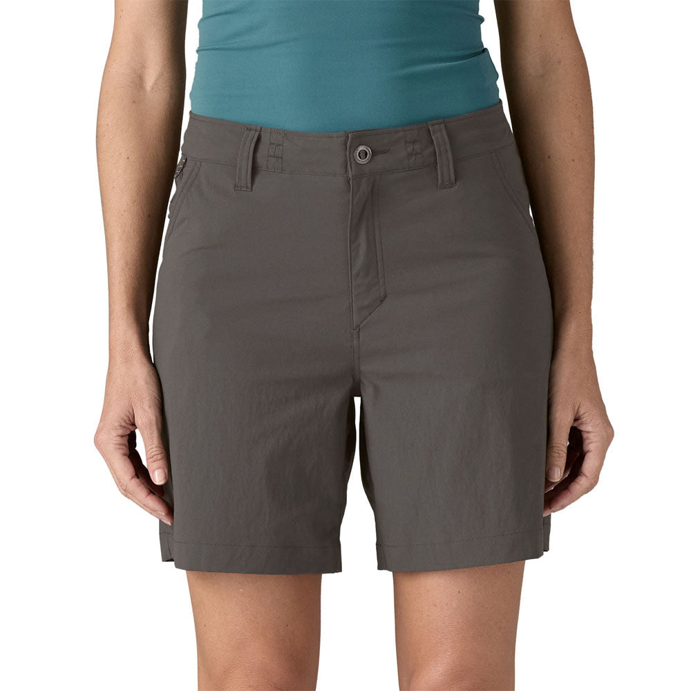 Patagonia Womens Quandary Shorts - 7 in. Forge Grey