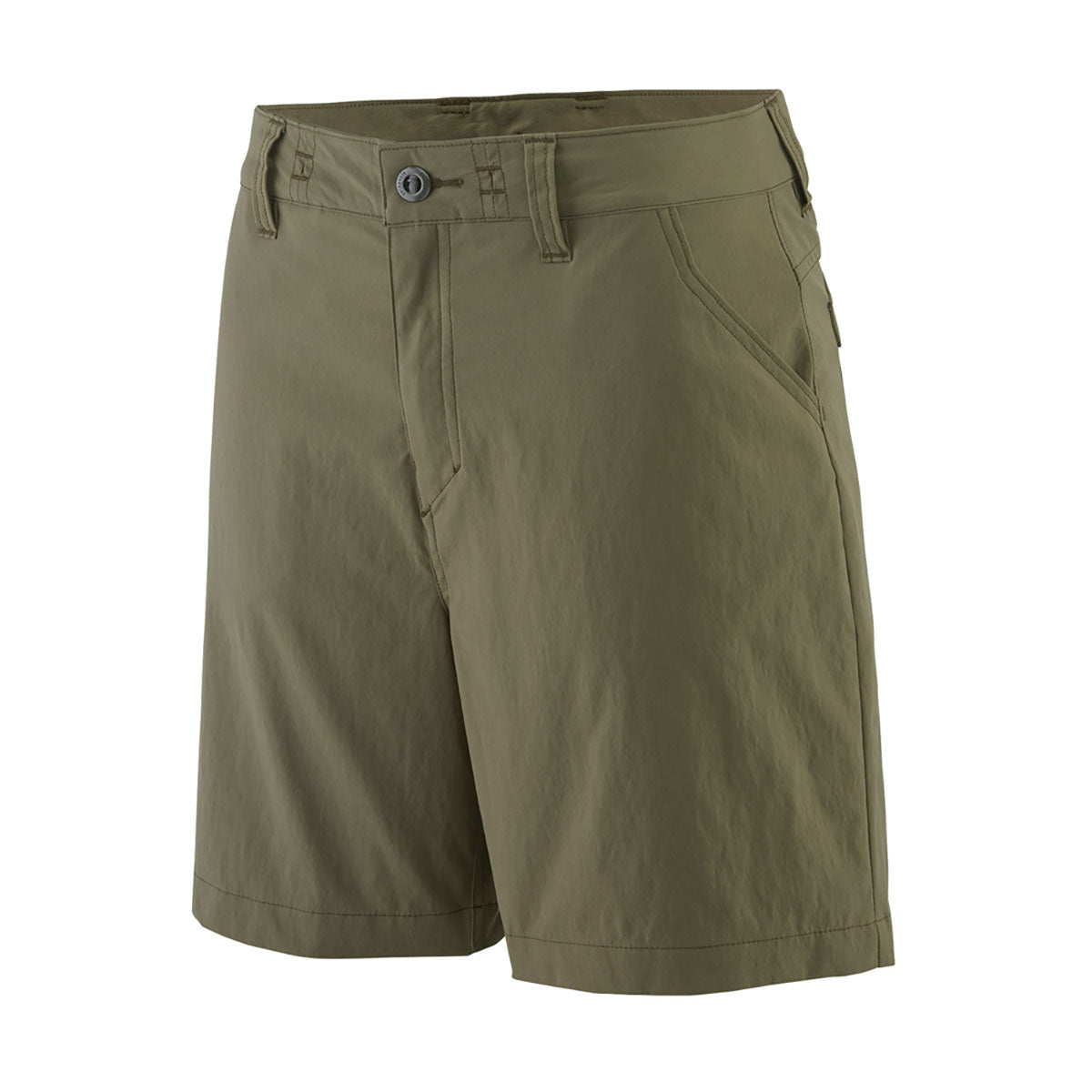 Patagonia Womens Quandary Shorts - 7 in. Tent Green