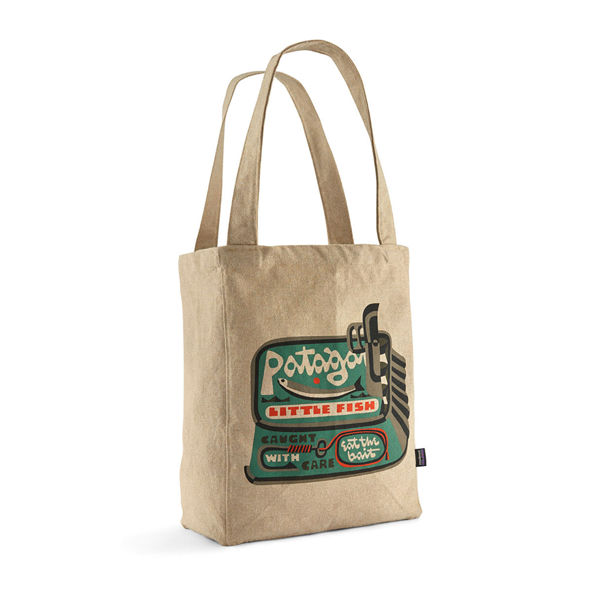 Patagonia Recycled Market Tote Little Fish: Classic Tan