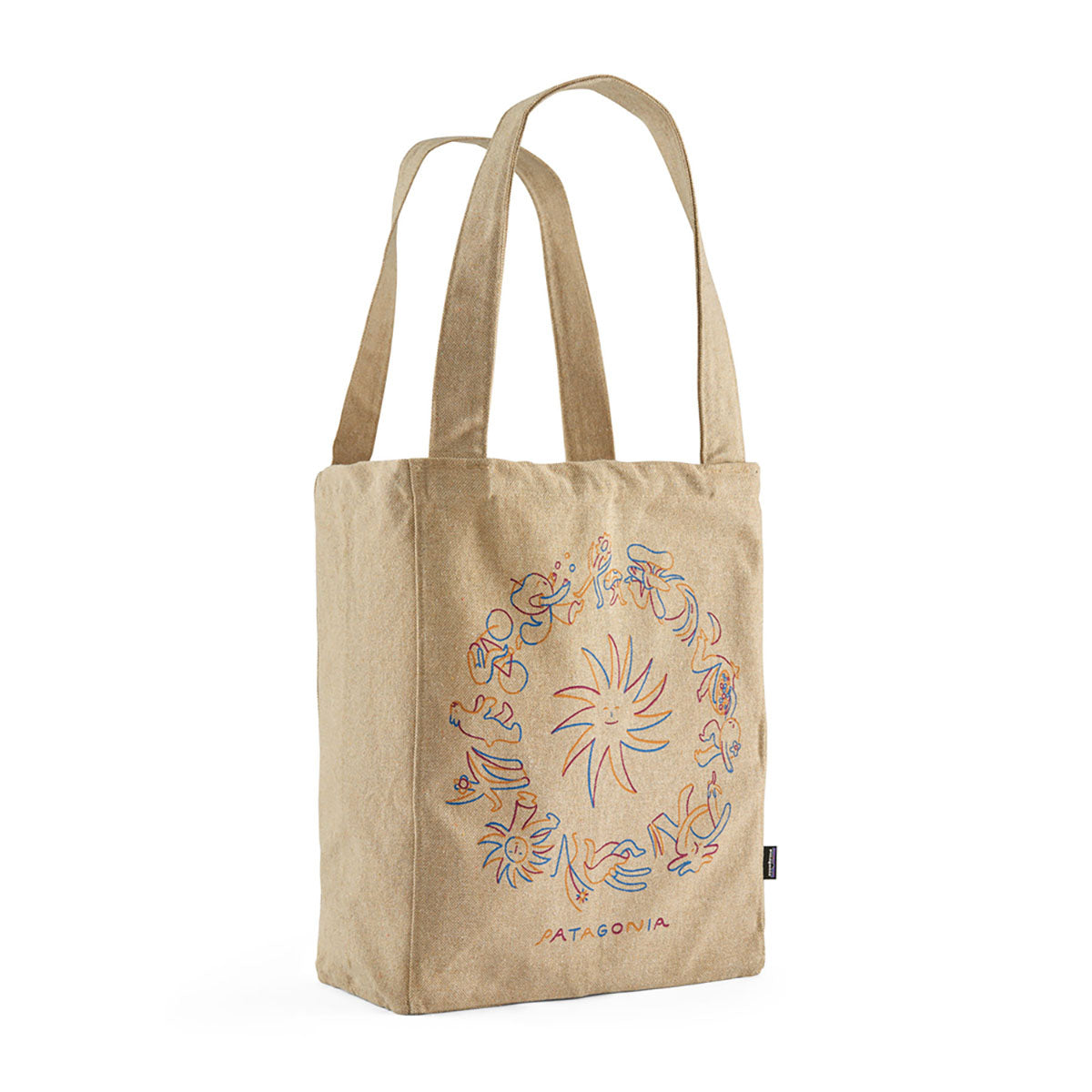 Patagonia Recycled Market Tote Solar Roller: Classic Tan