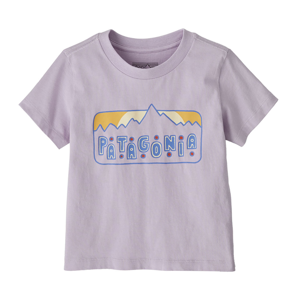 Patagonia Baby Dancing Dawn T-Shirt Foxglove Purple