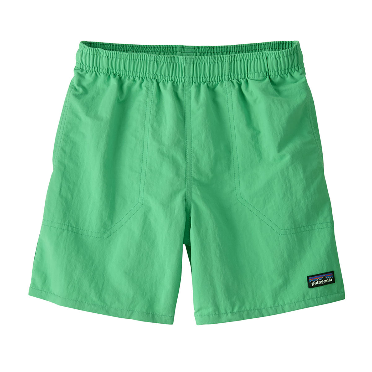 Patagonia Kids Baggies Shorts 5 - Lined Aloe Green
