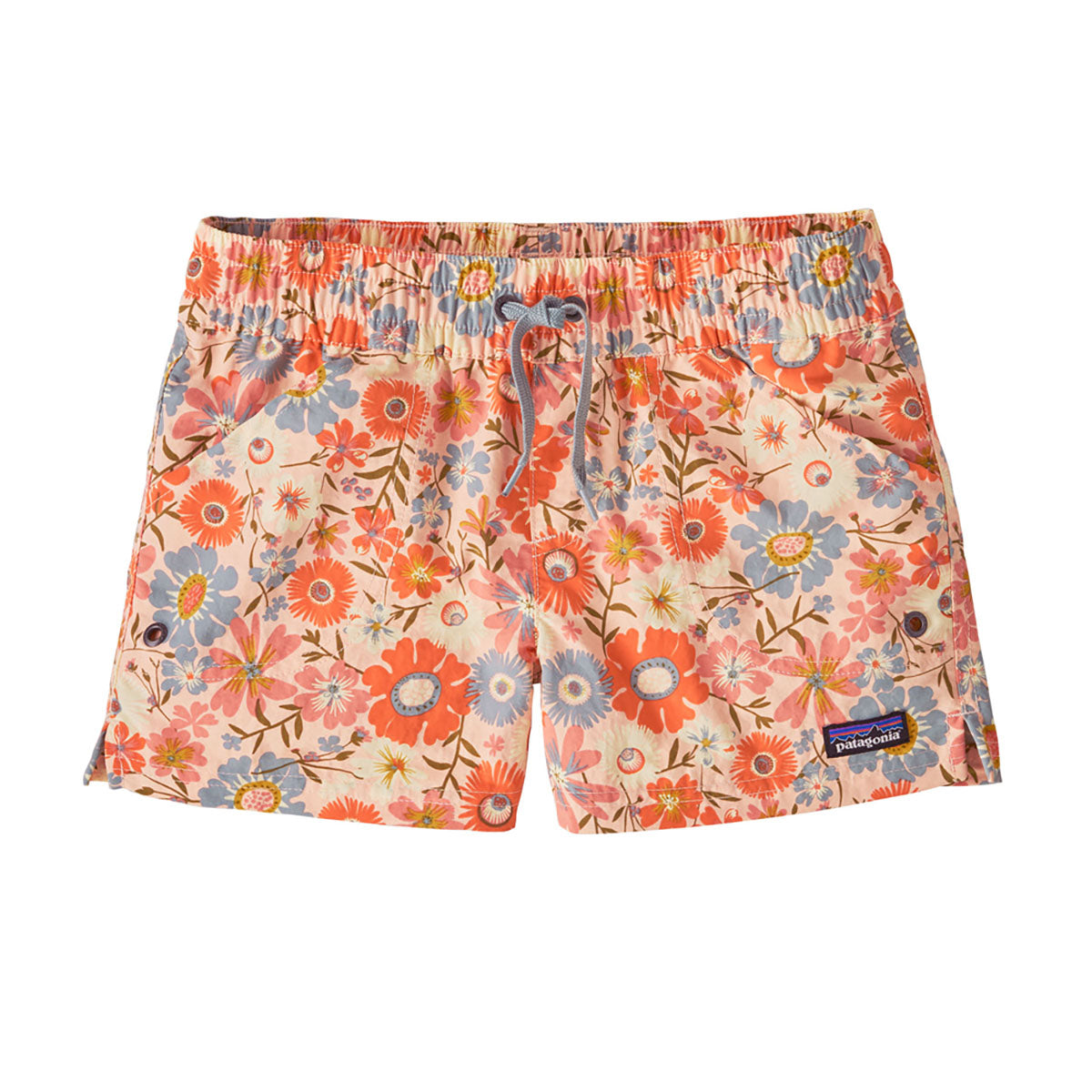 Patagonia Kids Costa Rica Baggies Shorts 3  - Unlined Way Back: Sunlit Pink