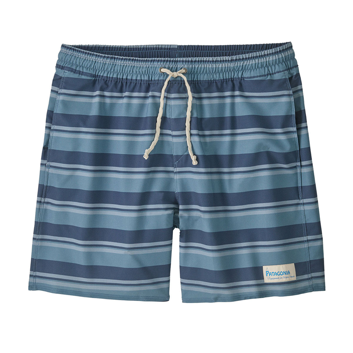 Patagonia Mens Hydropeak Volley Shorts - 16 in. Twinnie Stripe: Still Blue