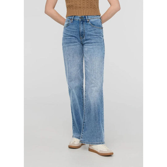 Women's Midweight Performance Denim Wide Leg - 33" Inseam