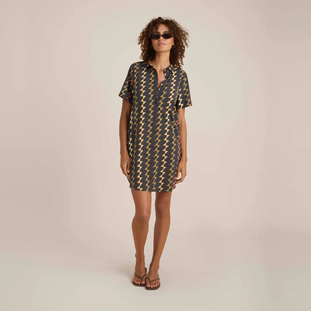 Roark Womens Bless Up Dress Faded Black