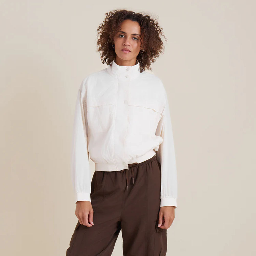 Roark Womens Harbor Jacket Eggshell