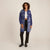 Roark Womens Amberly Long Jacquard Bendik Evening Blue
