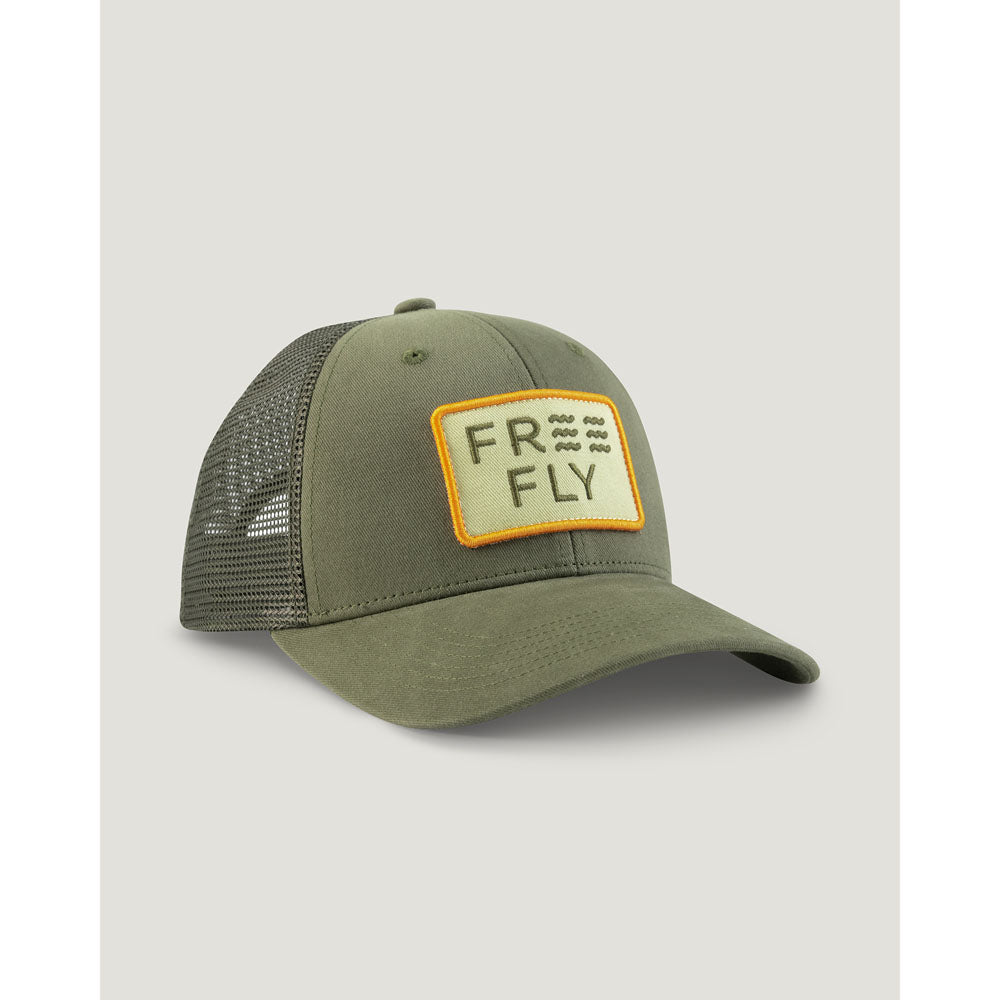 Free Fly Apparel Wave Trucker Hat Fatigue
