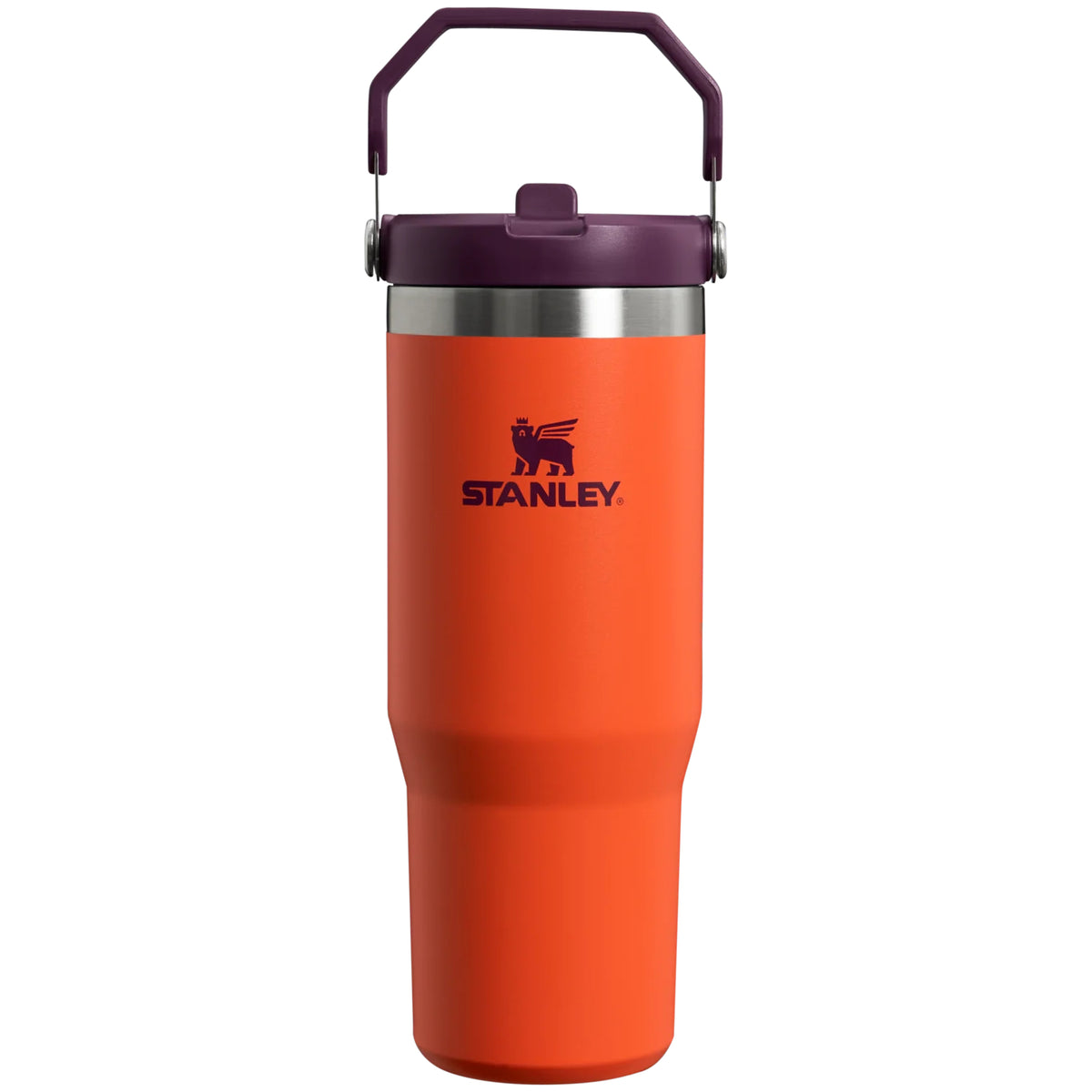 Stanley The IceFlow Flip Straw Tumbler 30oz Tigerlily Plum