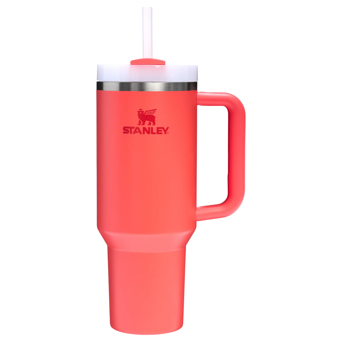 Stanley The Quencher H2.O FlowState Tumbler 40oz Hot Coral