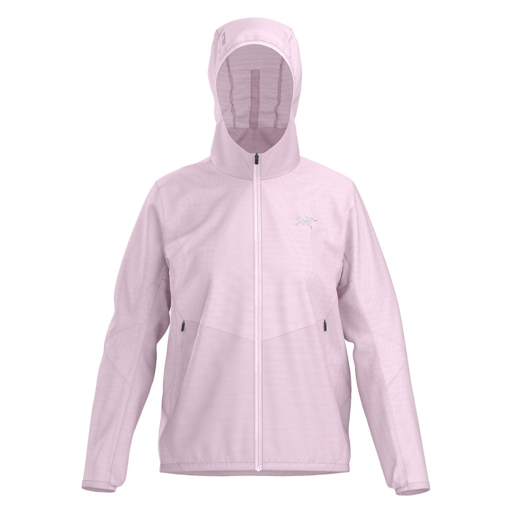 Arcteryx Womens Incendo Airshell Hoody Pink Glow
