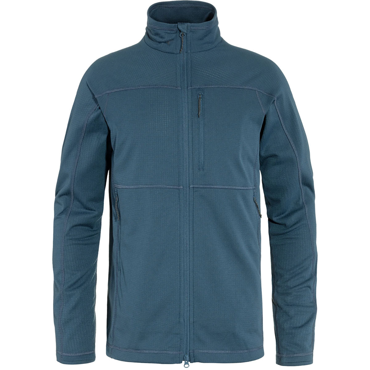Fjallraven Mens Abisko Lite Fleece Jacket Indigo Blue