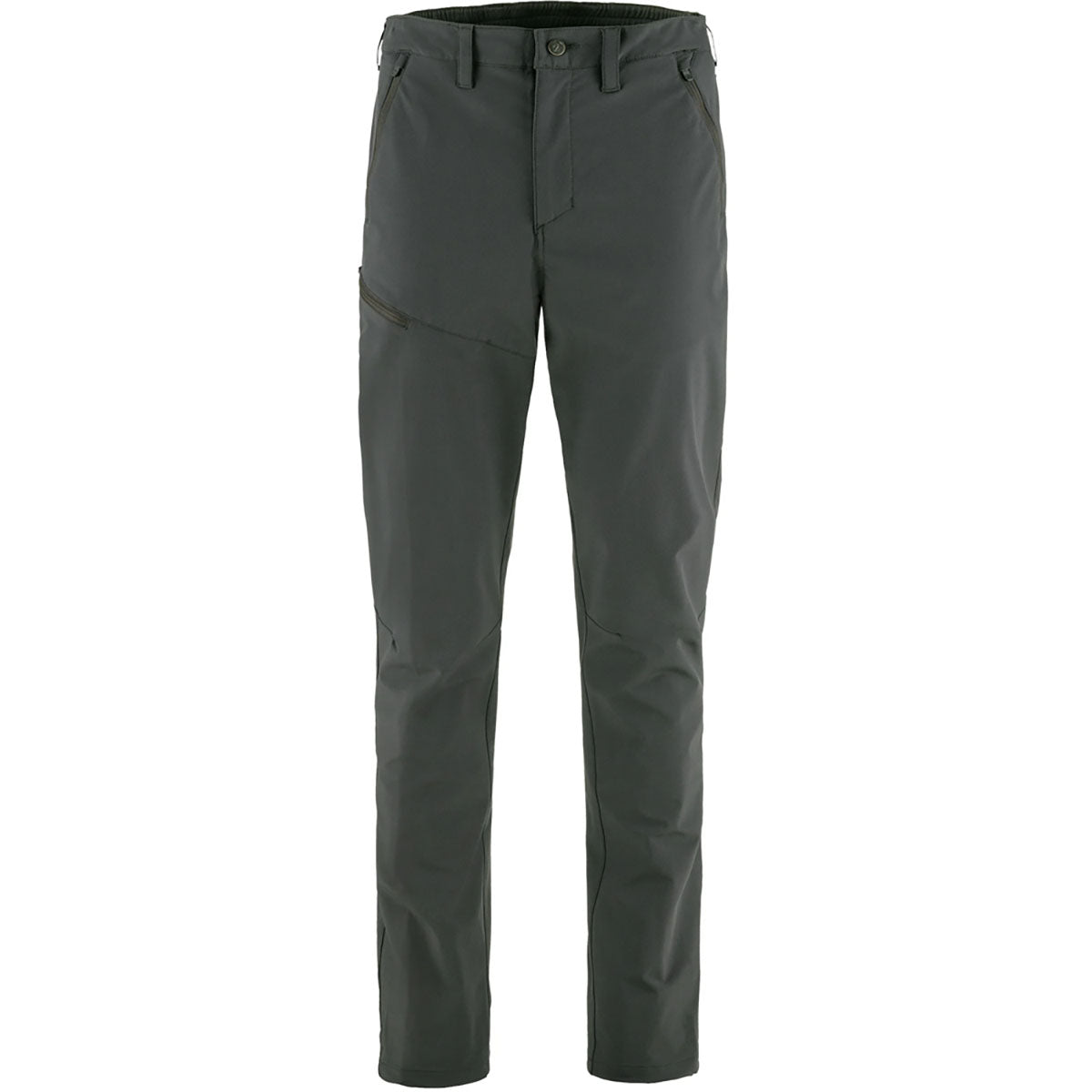 Fjallraven Mens Abisko Trail Stretch Trousers Dark Grey