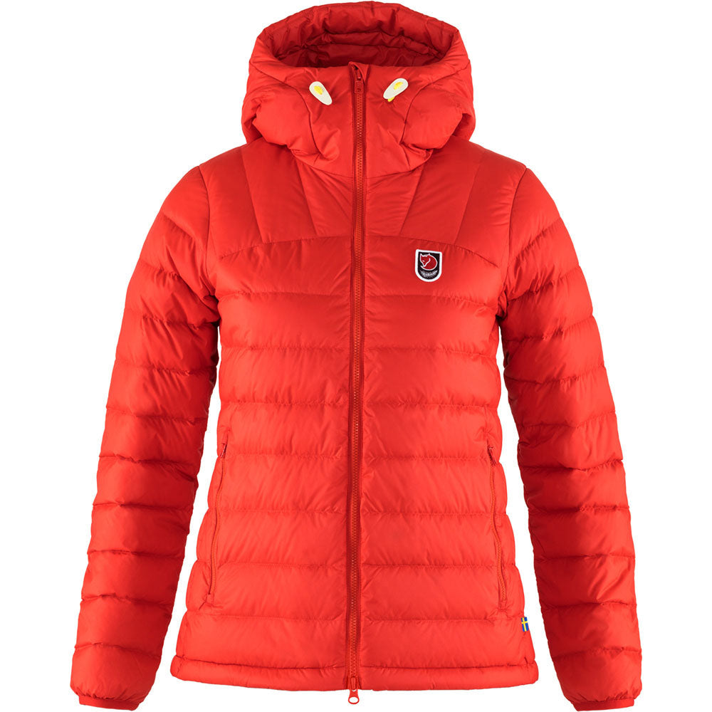Fjallraven Women&#39;s Expedition Pack Down Hoodie True Red