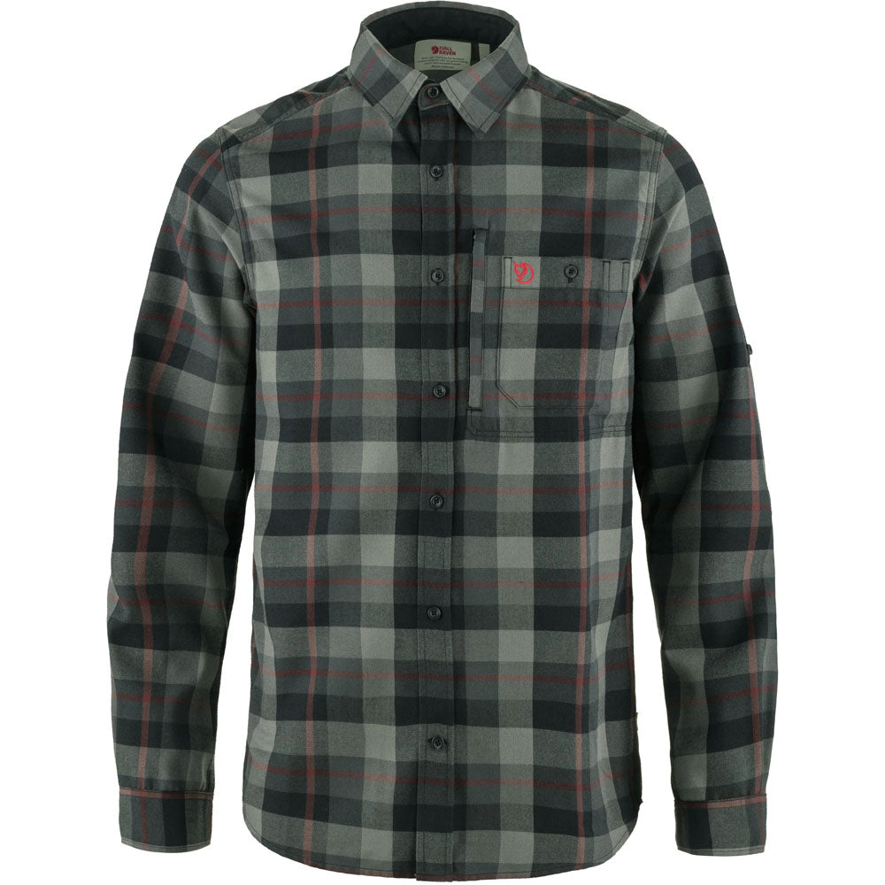 Fjallraven Men&#39;s Fjallglim Shirt Black-Grey