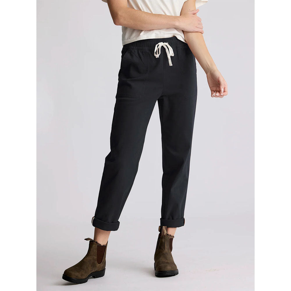 Free Fly Apparel Womens Pacifica Twill Pant Black Sand