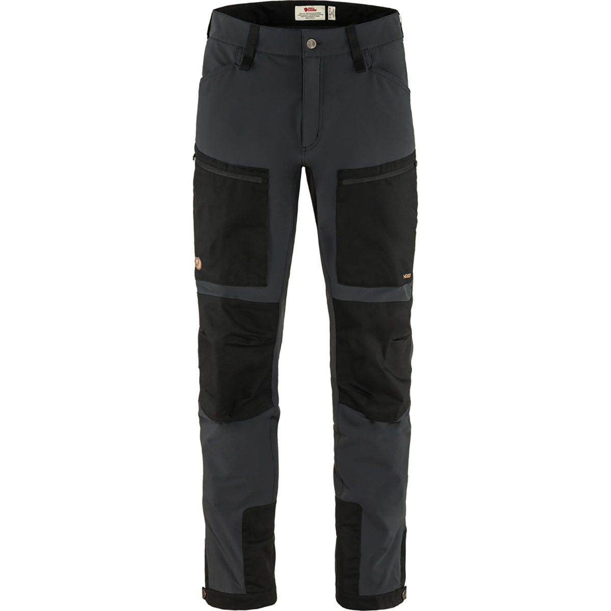 Fjallraven Mens Keb Agile Trousers Black-Black