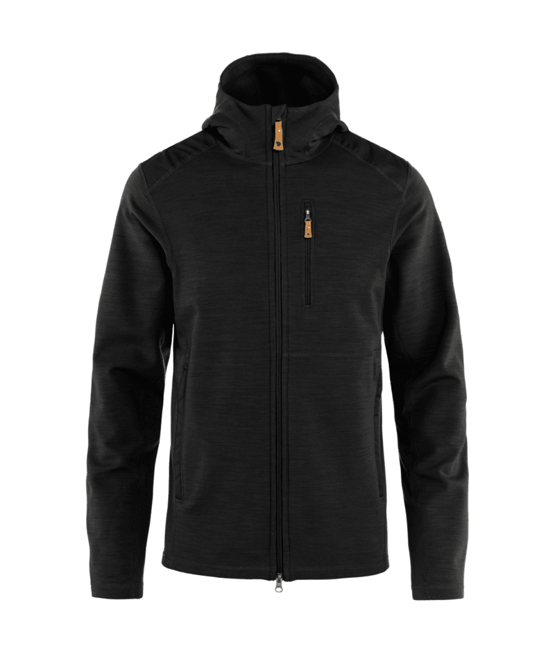 Fjallraven M Keb Fleece Hoodie FW23 550 Black