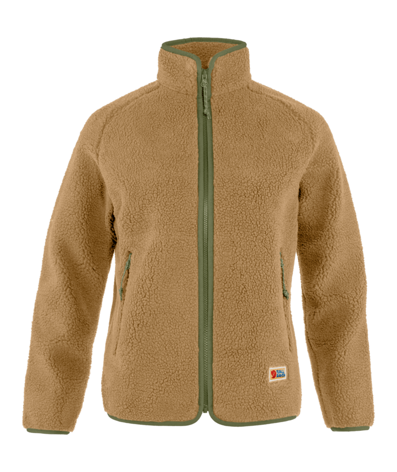 Fjallraven W Vardag Pile Fleece 232 Buckwheat Brown
