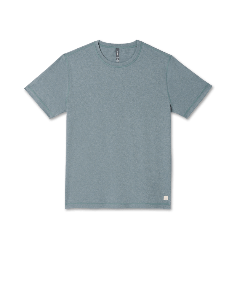Vuori M Tradewind Performance Tee 2.0 HBK Black Heather