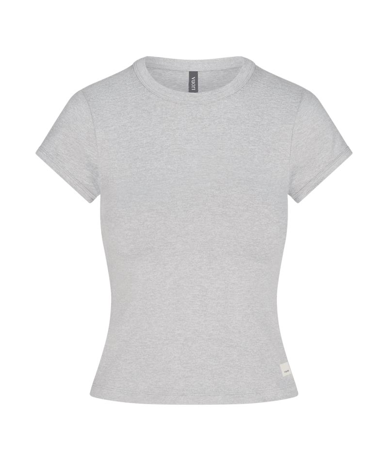 Vuori W SS Halo Baby Tee OBH Oasis Blue Heather