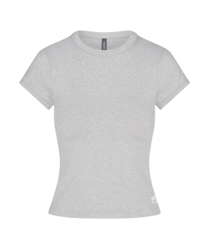 Vuori W SS Halo Baby Tee OBH Oasis Blue Heather