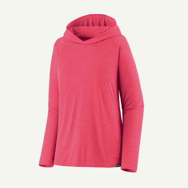 Patagonia Womens Capilene Cool Daily Hoody uminous Pink - Light Luminous Pink X-Dye / L