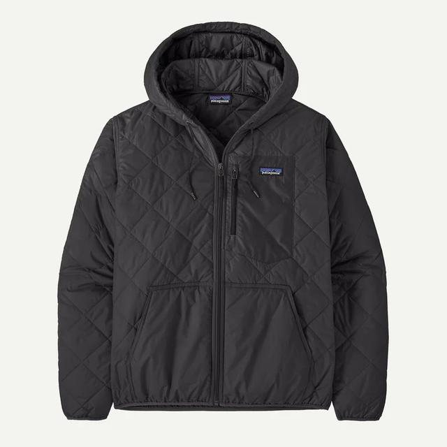 Patagonia M Diamond Quilted Bomber Hoody FW25 BLK Black