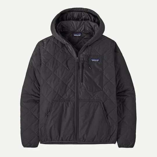Men's Diamond Quilted Bomber Hoody