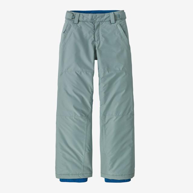 Patagonia Kids&#39; Powder Town Pants TMB Thermal Blue / L