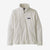 Patagonia Women's Micro D 1/4 Zip BCW Birch White