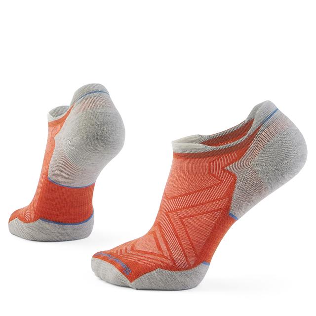 Smartwool Mens Run Targeted Cushion Low Ankle Socks P71 Orange Rust/Ash