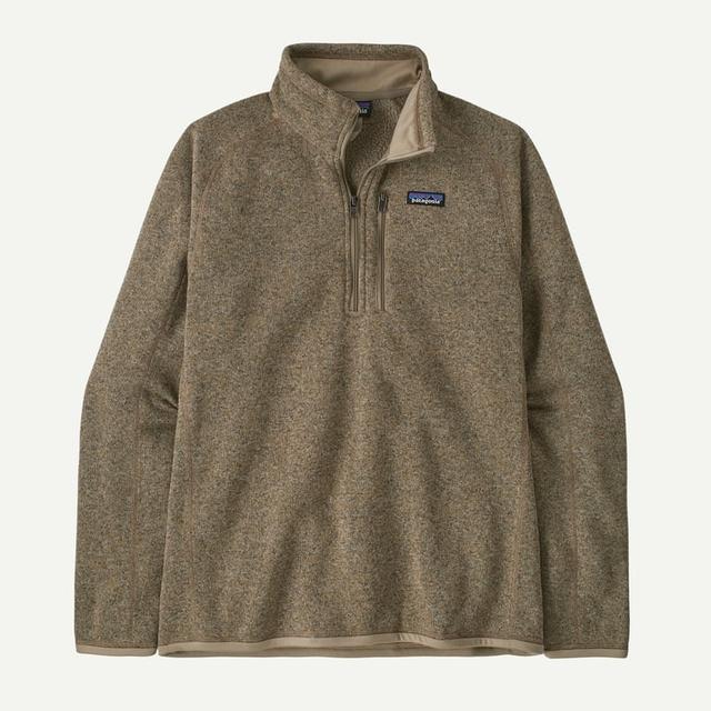 Patagonia Mens Better Sweater 1/4 Zip Seabird Grey w/Seabird Grey