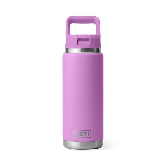 Yeti Rambler 26oz Straw Bottle with Color-Matched Straw Cap Desert Bloom