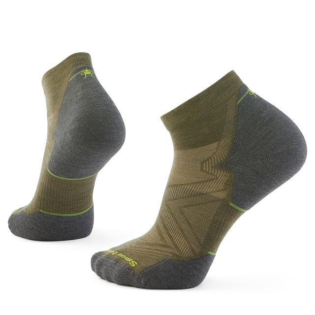 Smartwool Mens Run Targeted Cushion Ankle Socks K18 Winter Moss