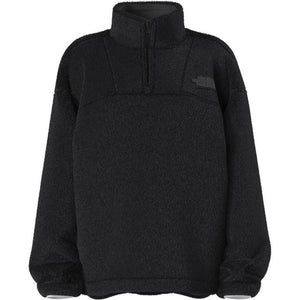 The North Face Girls Osito Lux ¼ Zip JK3 TNF Black