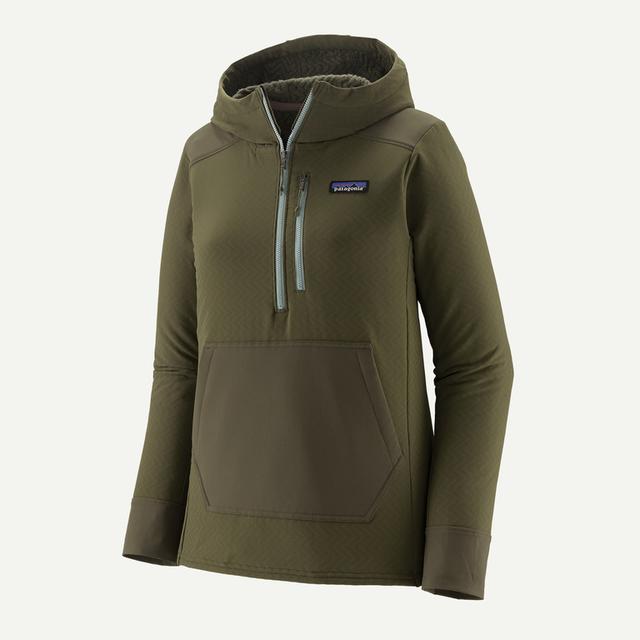Patagonia Womens R2 CrossStrata Pullover Pine Needle Green