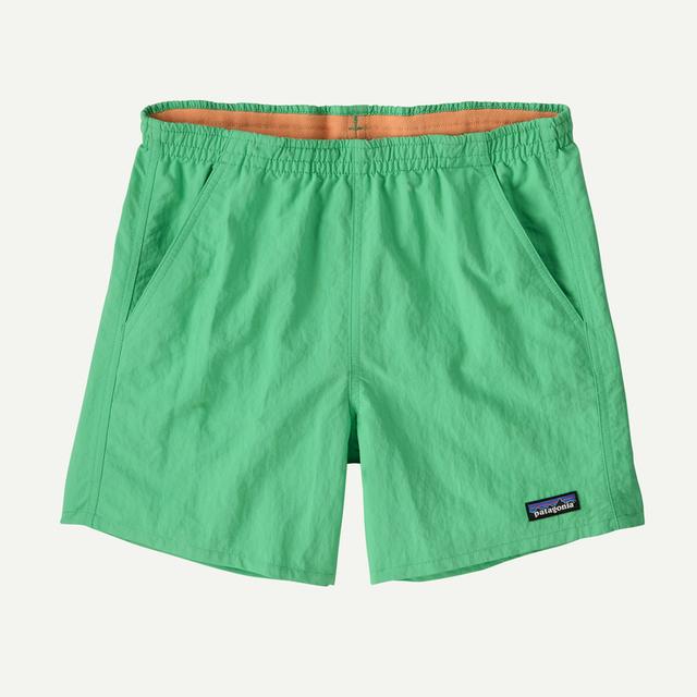 Patagonia Womens Baggies Shorts - 5 in. AOG Aloe Green