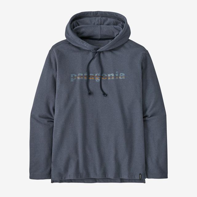 Patagonia M LW '73 Text Logo Wildrise Hoody NENA New Navy